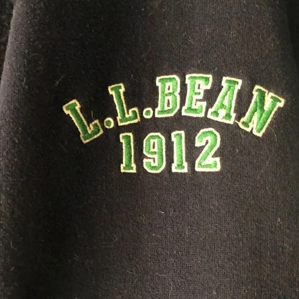 LL Bean Fleece lined jacket with pockets